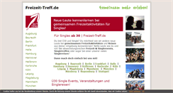 Desktop Screenshot of freizeit-treff.de